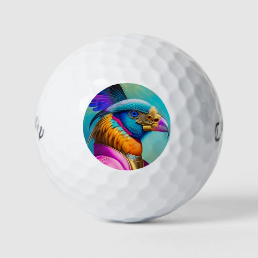 Balles De Golf Super Birdie - Callaway Warbird Golf Balls (Devant)