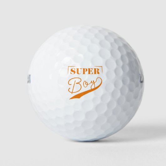 Balles De Golf Super Boy (Devant)