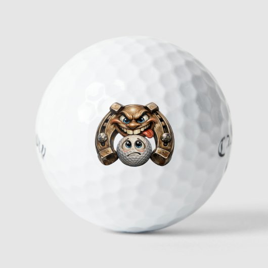 Balles de Golf Supersoft Lucky Horseshoe (Recto)