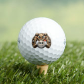 Balles de Golf Supersoft Lucky Horseshoe (T-shirt Insitu)