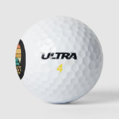 Balles De Golf Sur le Christ le Rocher Solide je se tient (Logo)