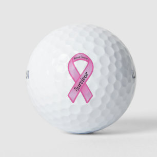 Balles De Golf Survivant du cancer du sein