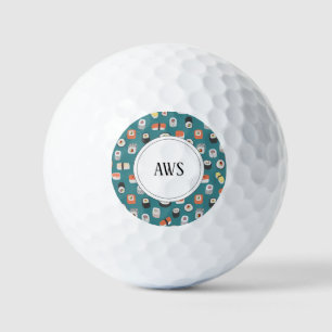 Balles De Golf Sushi Nigiri Maki Roll Japonais Art alimentaire Mo
