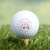 Balles De Golf Swing For Pink Golf Outing Sensibilisation au Canc (T-shirt Insitu)