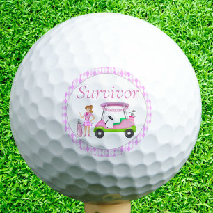 Balles De Golf Swing For Pink Golf Sortir Sensibilisation au canc