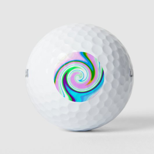 Balles De Golf Swirl Pastel (Devant)