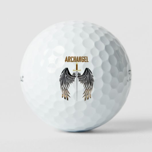 BALLES DE GOLF SWORD D'ARCHANGEL (Recto)