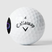 Balles De Golf Symbole de Neon Infinity par Glowing Hummingbird (Logo)