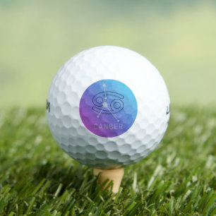 Balles De Golf Symbole du cancer Zodiaque étoile Horoscope Conste