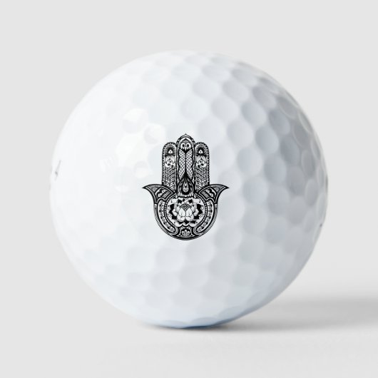 Balles De Golf Symbole Hamsa inspiré (Devant)