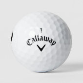 Balles De Golf Symbole hibou noir (Logo)