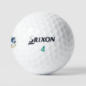 Balles De Golf Symbole infini de papillons Morpho bleus (Logo)