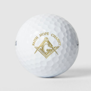 Balles De Golf Symbole maçonnique