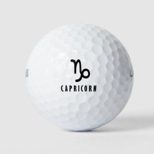 Balles De Golf Symbole zodiaque de Capricorne