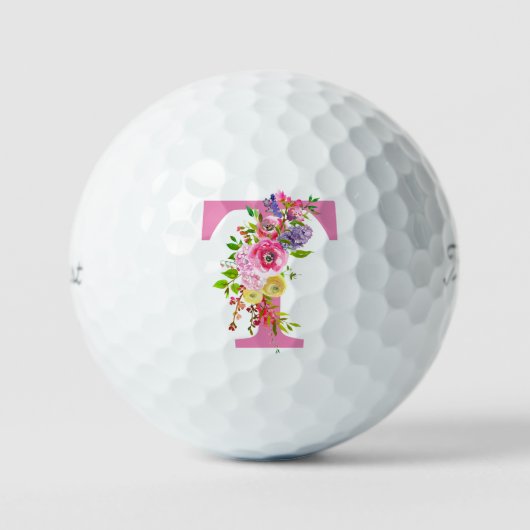 Balles De Golf T Floral (Recto)