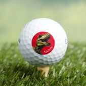 Balles De Golf T.rex Callaway Warbird Golf Balls personnalisés (T-shirt Insitu)
