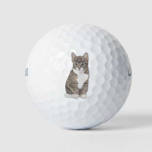 Balles De Golf Tabby Gris (Devant)