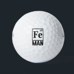 Balles De Golf Tableau périodique Élément d'un cadeau de science<br><div class="desc">science,  périodique,  élément,  chimie,  drôle,  homme,  père,  papa,  cadeau,  anniversaire, </div>