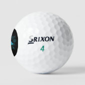 Balles De Golf Tabourets dans Bushes (Logo)