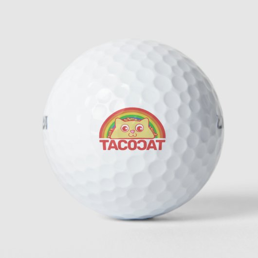 Balles De Golf TacocaT Deluxe (Devant)
