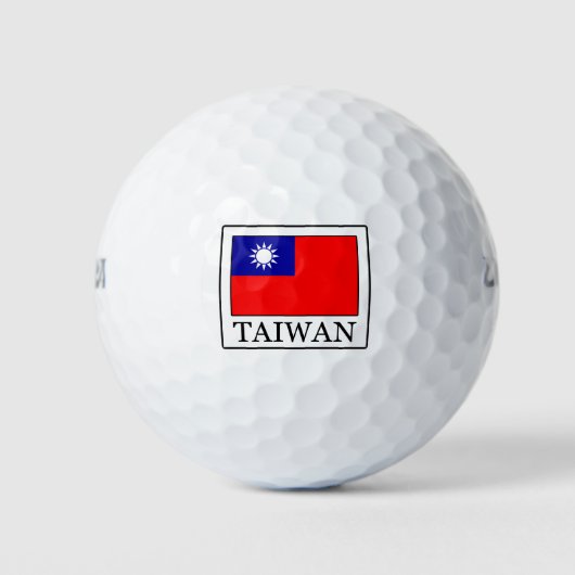 Balles De Golf Taïwan (Devant)