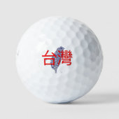 Balles De Golf Taïwan (Devant)
