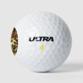 Balles De Golf Tapisseries Unicorn Classique médiéval défend la c (Logo)