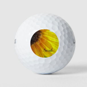 Balles De Golf Tard Après-Midi Tournesol Boules de Golf Personnal