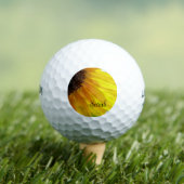Balles De Golf Tard Après-Midi Tournesol Boules de Golf Personnal (T-shirt Insitu)
