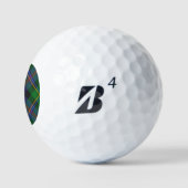 Balles De Golf Tartan du clan Malcolm (Logo)
