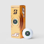 Balles De Golf Tartan du clan Malcolm (Emballage)