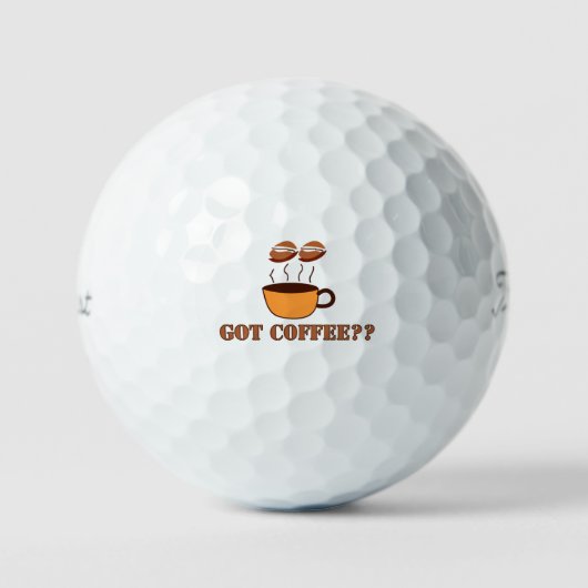 BALLES DE GOLF T'AS DU CAFÉ ? (Recto)