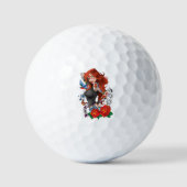 Balles De Golf Tatouages de femme rousse (Recto)