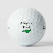 Balles De Golf Taylor alimentaire alligator fabriqué (Recto)