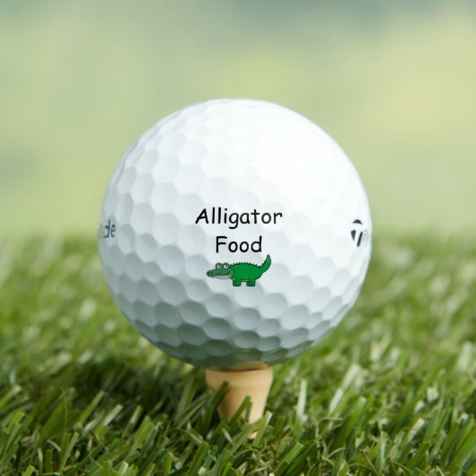 Balles De Golf Taylor alimentaire alligator fabriqué (T-shirt Insitu)