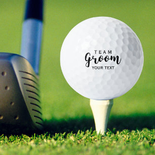 Balles De Golf Team Groom Les Favoris de Mariage Moderne pour Gro
