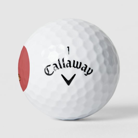 Balles De Golf Teddy Love (Logo)