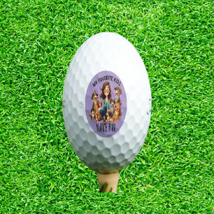 Balles De Golf Tee Off avec une torsion de tendance