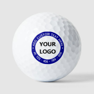 Balles De Golf Téléchargez votre logo Ajouter du texte Exemple de