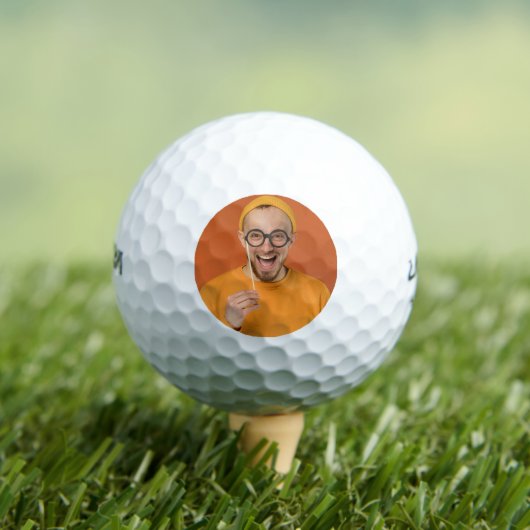 Balles De Golf Téléchargez votre photo drôle de selfie (T-shirt Insitu)