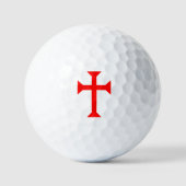 Balles De Golf Templier de Chevalier (Recto)