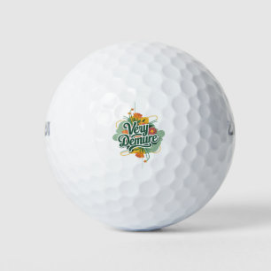 Balles De Golf Tendance Très Décente Très Réfléchie Décente & Réf