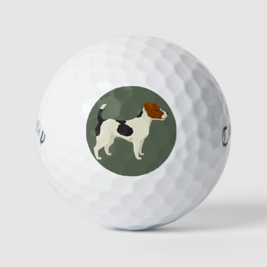 Balles De Golf Terrier Jack Russell (Devant)