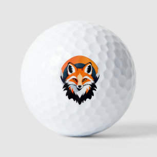 Balles De Golf Tête de renard vibrant