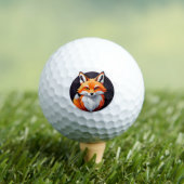 Balles De Golf Tête de renard vibrant (T-shirt Insitu)