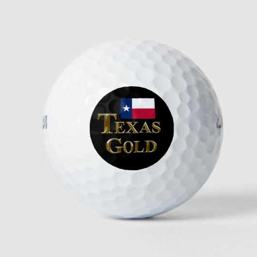 BALLES DE GOLF TEXAS OR (Devant)