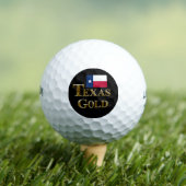 BALLES DE GOLF TEXAS OR (T-shirt Insitu)