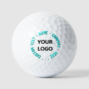 Balles De Golf Texte de logo personnalisé Tampons de golf sur mes