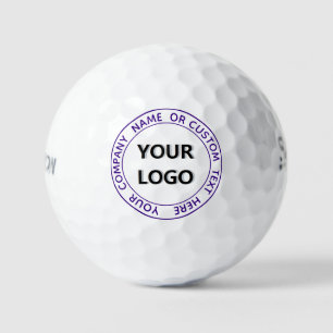 Balles De Golf Texte personnalisé et logo Promotionnel Timbre Bou