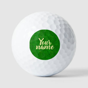 Balles De Golf Texture de gazon vert d'un terrain de football